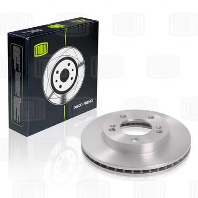 Trialli DF 170101 Front brake disc ventilated DF170101
