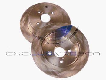 MDR MRD-2215 Rear brake disc, non-ventilated MRD2215