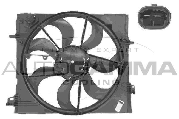 Autogamma GA228502 Hub, engine cooling fan wheel GA228502