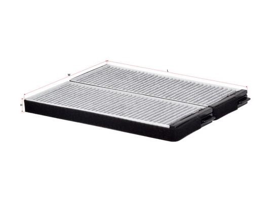 Sakura CAC-8903-S Activated Carbon Cabin Filter CAC8903S