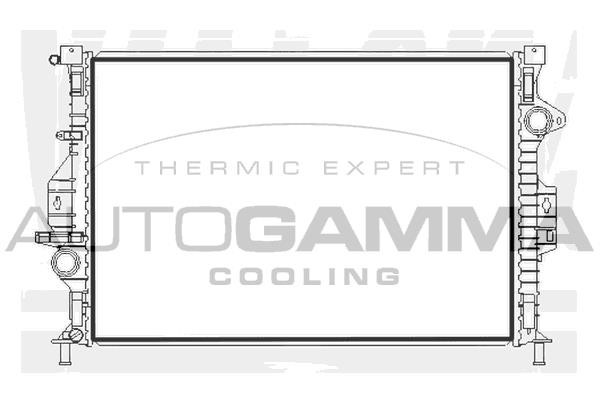 Autogamma 107215 Radiator, engine cooling 107215
