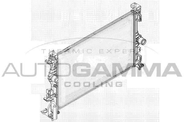 Autogamma 107594 Radiator, engine cooling 107594