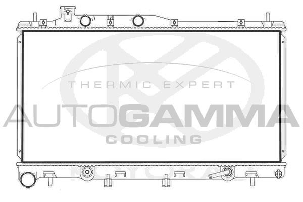 Autogamma 107722 Radiator, engine cooling 107722