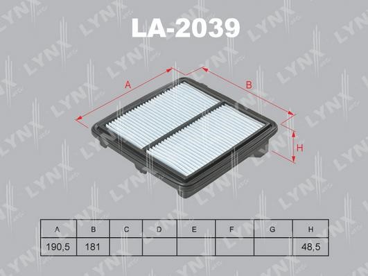 LYNXauto LA-2039V Filter LA2039V