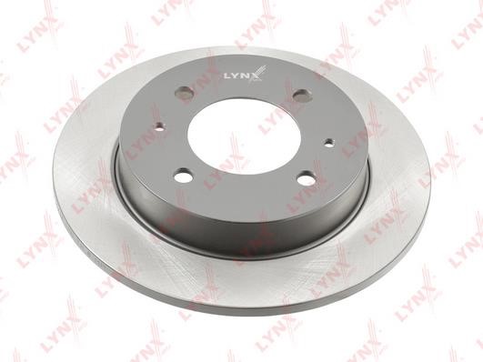LYNXauto BN-1534 Rear brake disc, non-ventilated BN1534