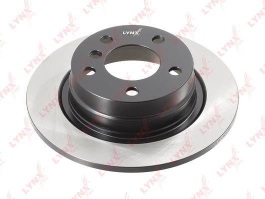 LYNXauto BN-1291 Rear brake disc, non-ventilated BN1291
