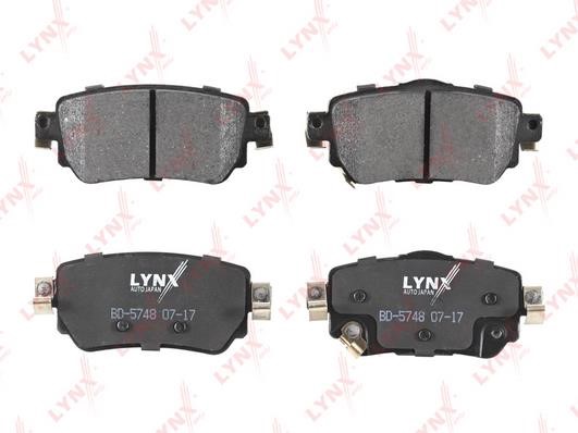 LYNXauto BD-5748 Brake Pad Set, disc brake BD5748