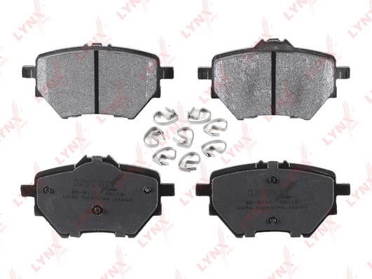 LYNXauto BD-6117 Brake Pad Set, disc brake BD6117