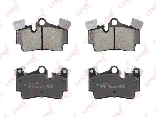 LYNXauto BD-1227 Brake Pad Set, disc brake BD1227