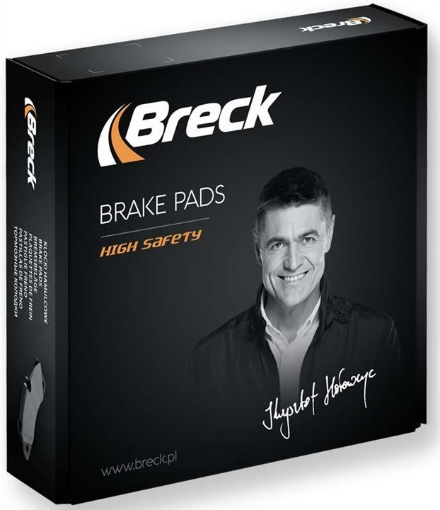 Brake pad set Breck 23693 00 553 00
