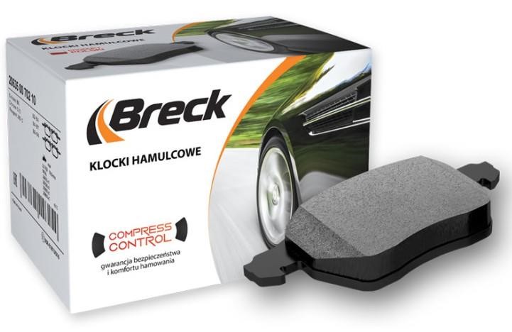 Brake pad set Breck 20747 00 703 00