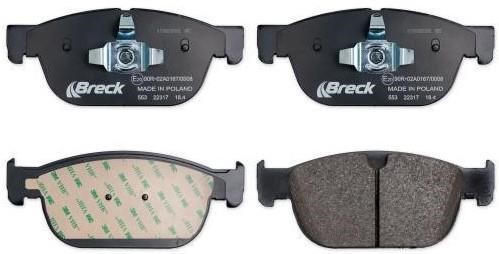 Breck 22317 00 553 00 Brake Pad Set, disc brake 223170055300