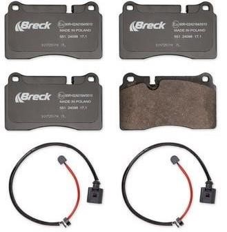 Breck 24098 00 551 00 Brake Pad Set, disc brake 240980055100