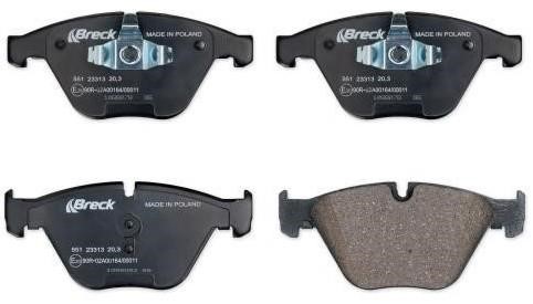 Breck 23313 00 551 10 Brake Pad Set, disc brake 233130055110