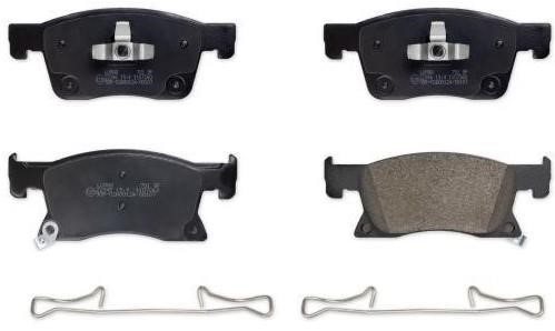 Breck 22345 00 701 00 Brake Pad Set, disc brake 223450070100