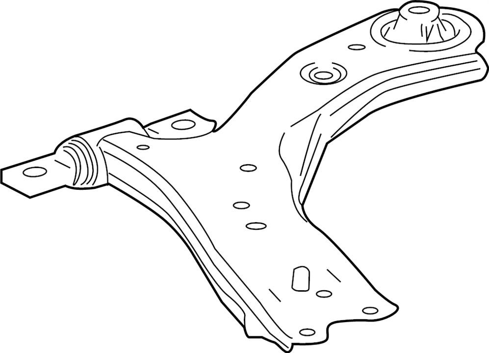 Toyota 48069-08050 Track Control Arm 4806908050 4806908050 Toyota Track Control Arm