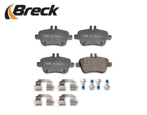 Brake Pad Set, disc brake Breck 24848 00 704 00
