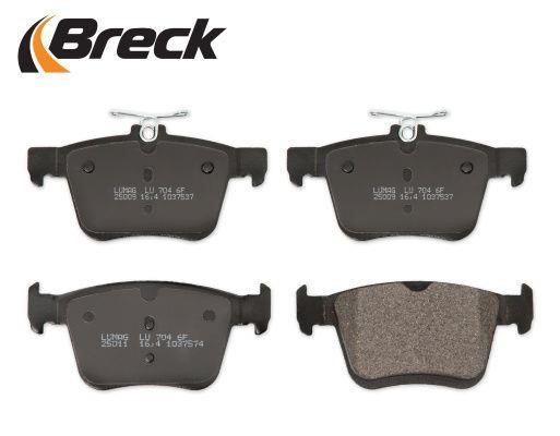 Brake Pad Set, disc brake Breck 25009 00 704 00