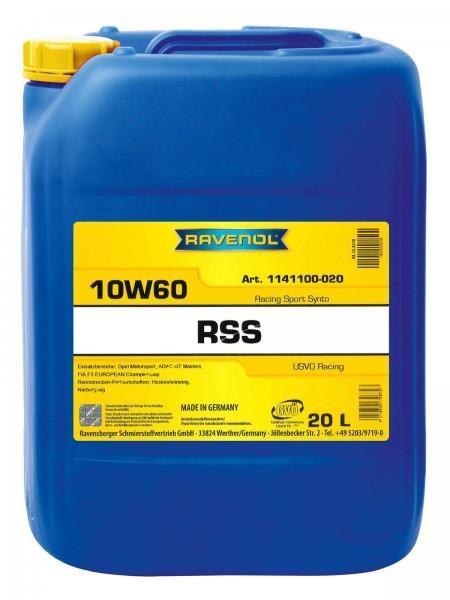 Ravenol 1141100-020-01-888 Engine oil RAVENOL RSS 10W-60, 20L 114110002001888