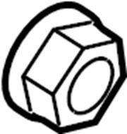 402624GA0D Nissan Wheel hub nut