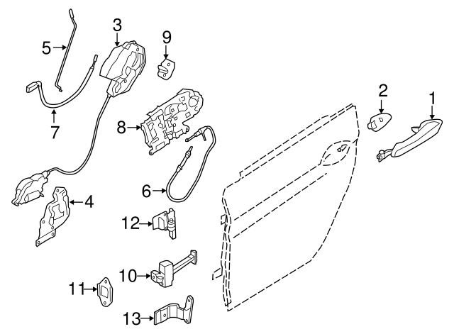 Lock BMW 51 22 5 A36 E52