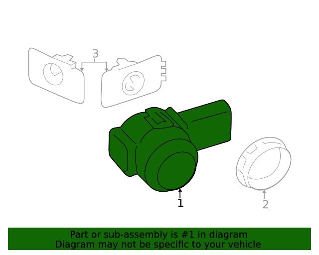 Parking sensor BMW 66 20 9 826 785