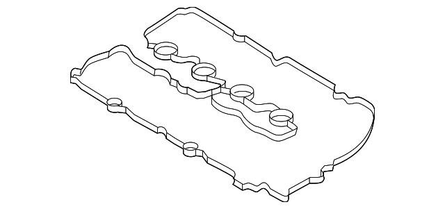 BMW 11 12 9 797 205 Rocker cover gasket 11129797205 11129797205 BMW Rocker cover gasket