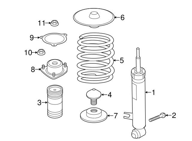 BMW Suspension spring lining – price 73 PLN