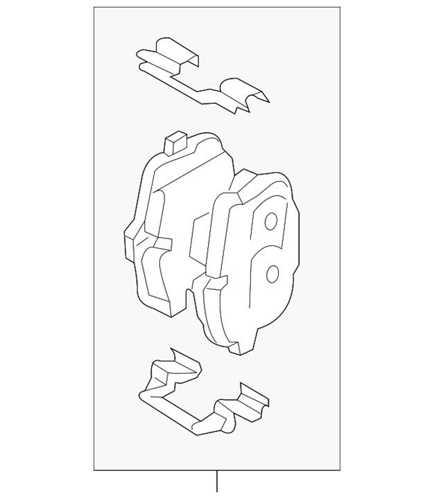 BMW 34 20 7 883 273 Brake Pad Set, disc brake 34207883273