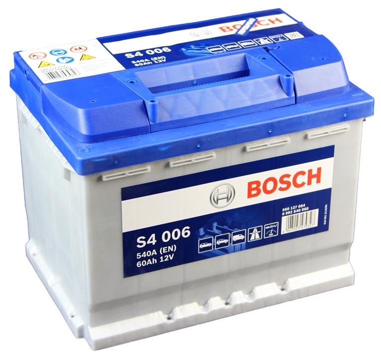 Bosch Battery Bosch 12V 60Ah 540A(EN) L+ – price 404 PLN