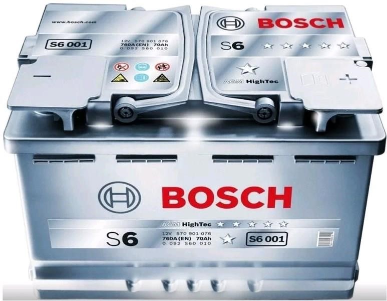 Bosch 0 092 S60 010 Battery Bosch 12V 70Ah 760A(EN) R+ 0092S60010