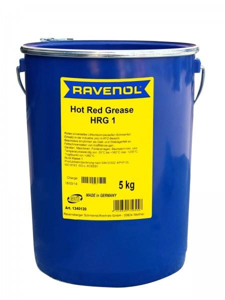 Ravenol 1340120-005-03-999 Red grease RAVENOL HOT RED GREASE HRG 1, 5kg 134012000503999