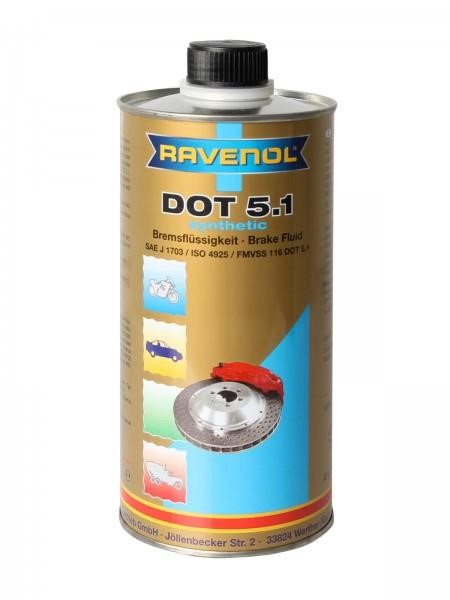 Ravenol 1350602-001-01-000 Brake fluid RAVENOL DOT 5.1, 1L 135060200101000
