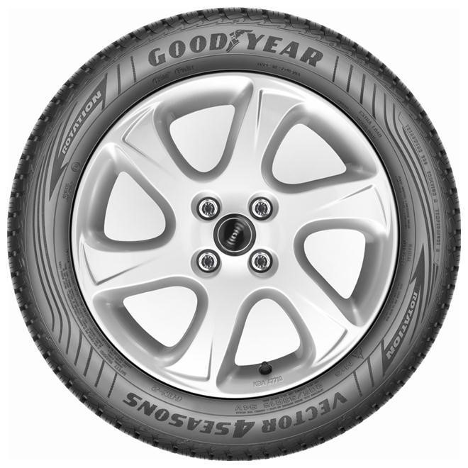 Passenger all seasons tire Goodyear Vector 4Seasons G2 205&#x2F;55 R17 95V XL Goodyear 542771