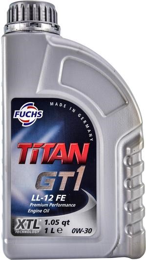 Fuchs 601426476 Engine oil Fuchs Titan Gt1 LL-12 FE 0W-30, 1L 601426476