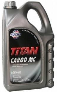 Fuchs 600639068 Motor oil FUCHS TITAN CARGO MC SAE 10W-40 ACEA E7/E4, API CI-4, 5 l 600639068
