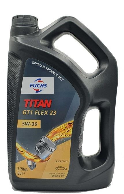 Fuchs 602059147 Engine oil FUCHS TITAN GT1 FLEX 23 5W-30, 5L 602059147