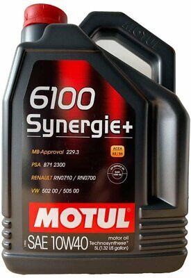 Motul 108647 Engine oil Motul 6100 SYNERGIE+ 10W-40, 5L 108647