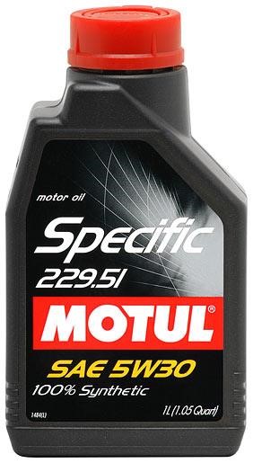 Motul 8426 11 Engine oil Motul Specific 229.51 5W-30, 1L 842611