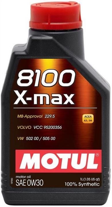 Motul 347201 Engine oil Motul 8100 X-MAX 0W-30, 1L 347201