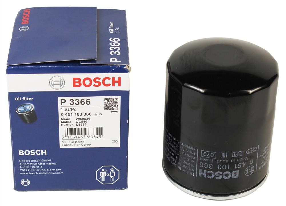 Bosch Oil Filter – price 63 PLN