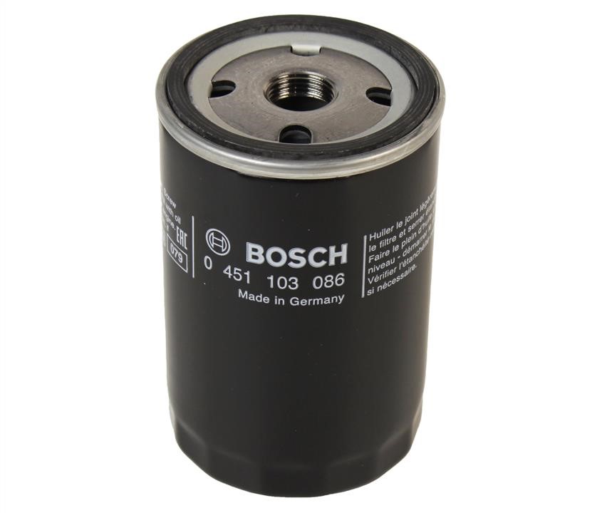 Oil filter Mazda CX-9: 0451103086 Bosch Oil Filter