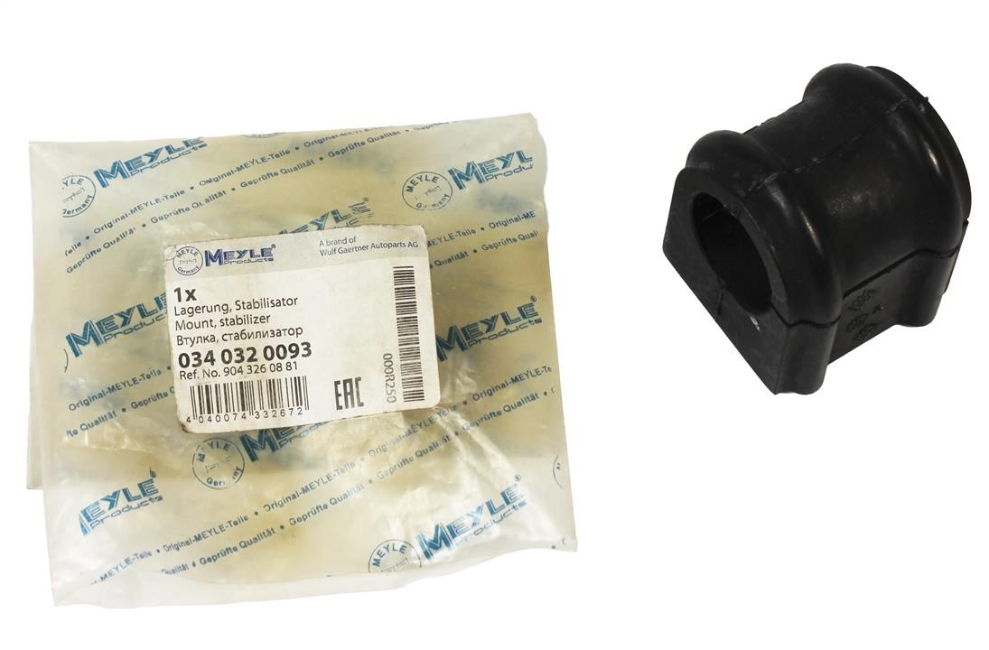 Rear anti roll bar bush Meyle 034 032 0093