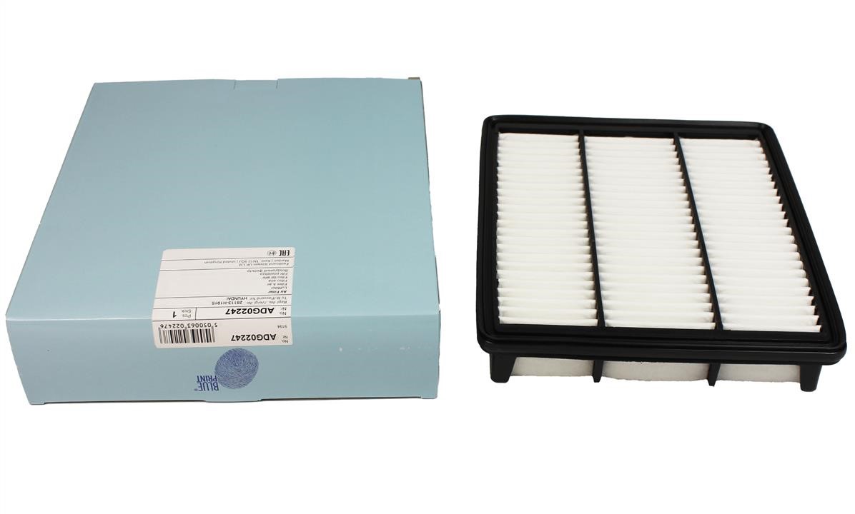 Air filter Blue Print ADG02247