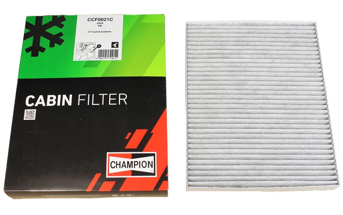 Cabin filter with activated carbon Champion CCF0021C