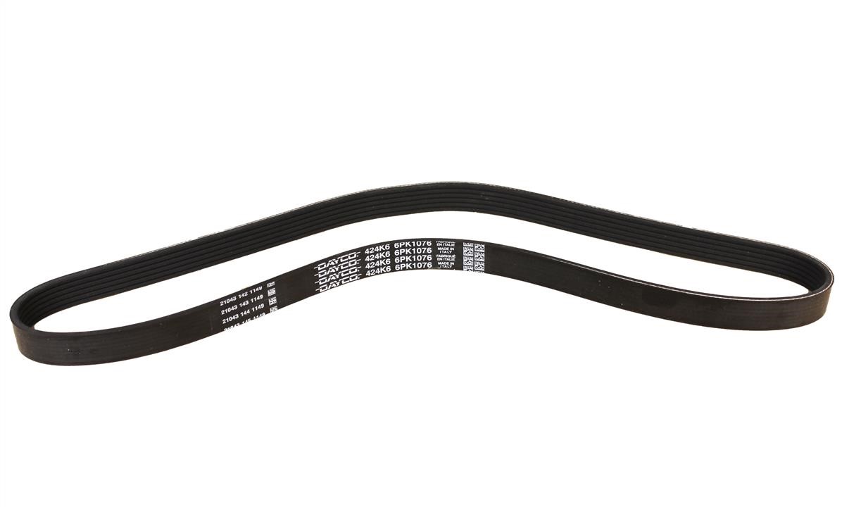 Dayco 6PK1076 V-ribbed belt 6PK1076 6PK1076