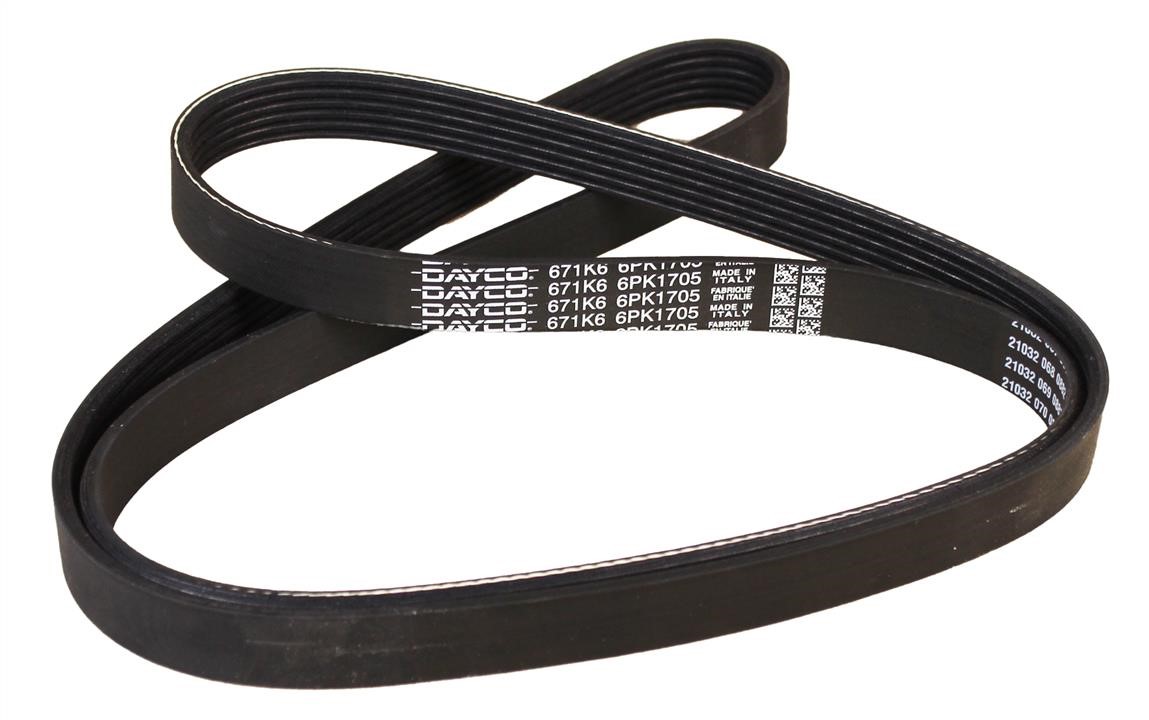 Dayco 6PK1705 V-ribbed belt 6PK1705 6PK1705