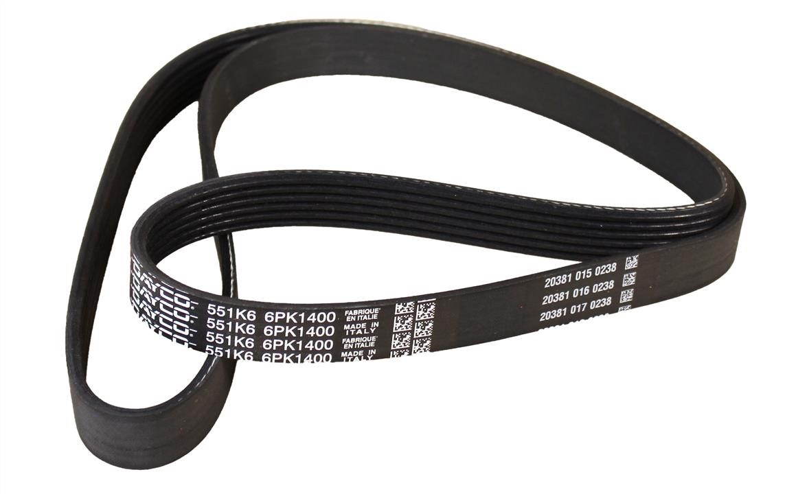 Dayco 6PK1400 V-ribbed belt 6PK1400 6PK1400