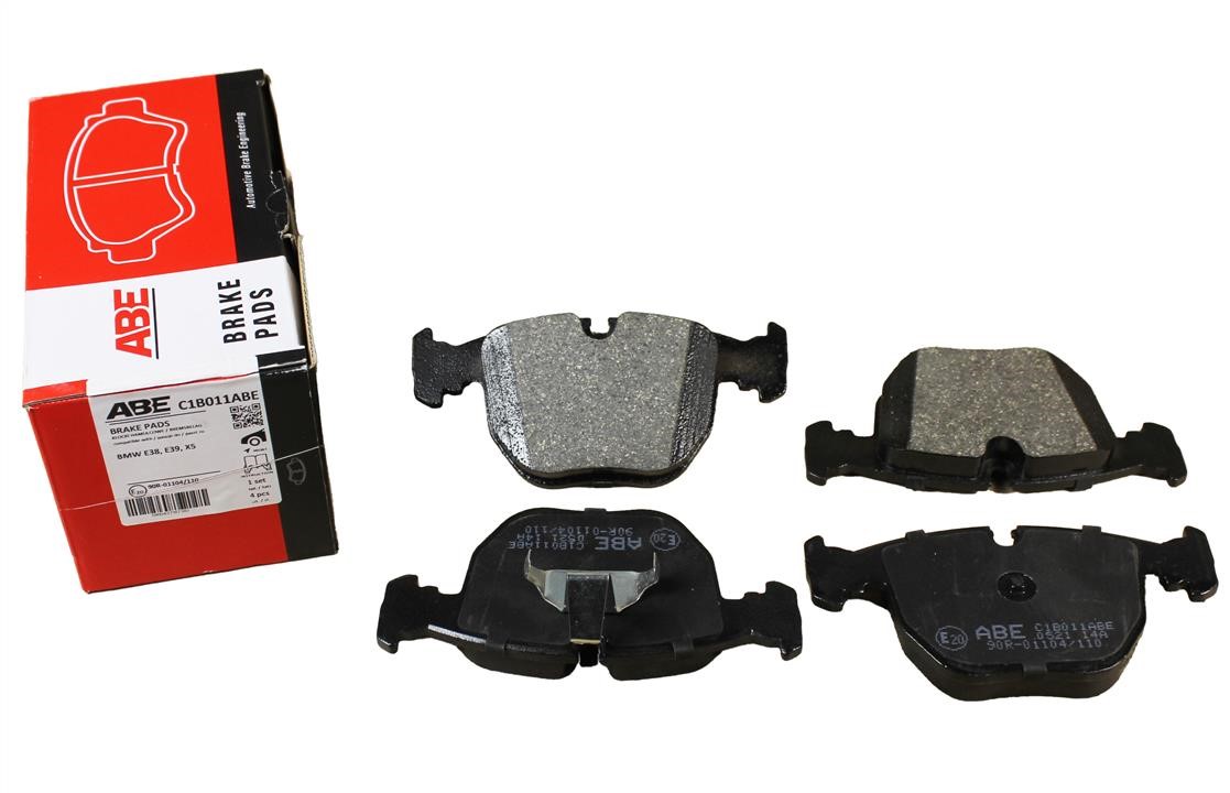 Front disc brake pads, set ABE C1B011ABE