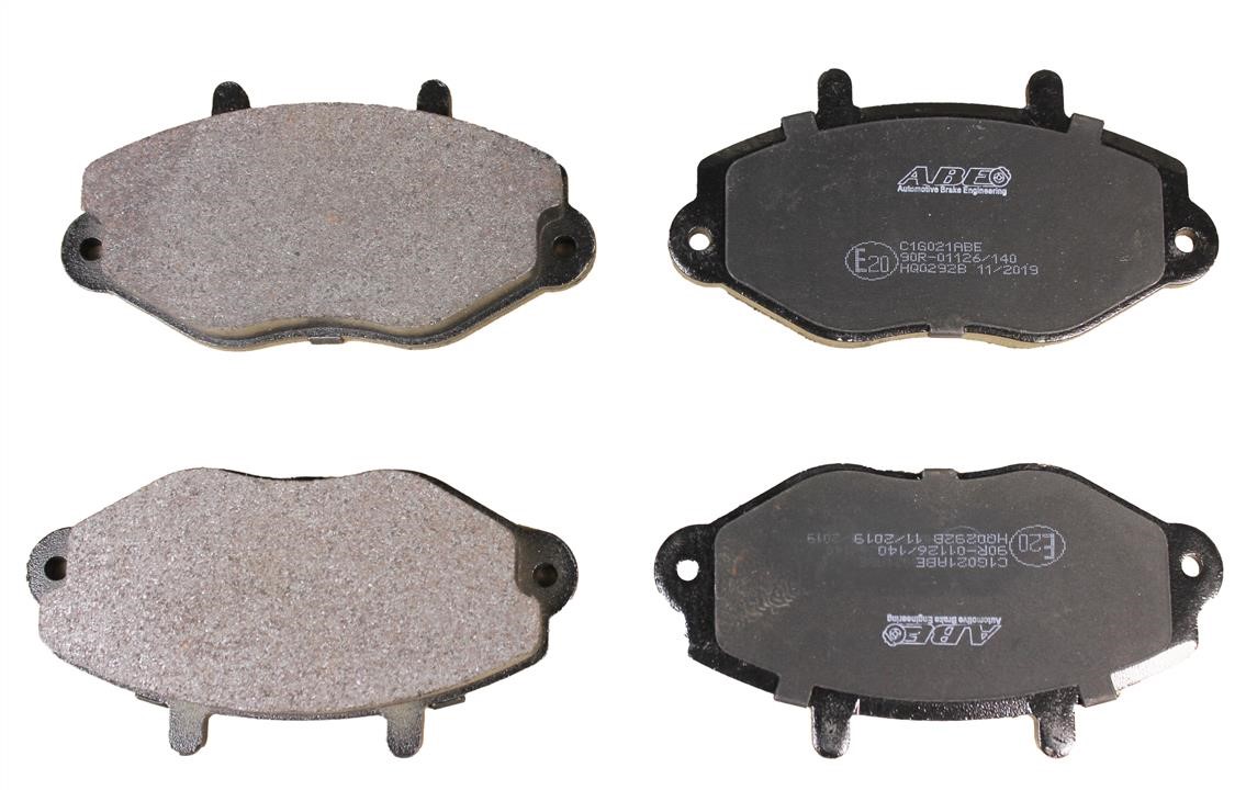 ABE C1G021ABE Front disc brake pads, set C1G021ABE